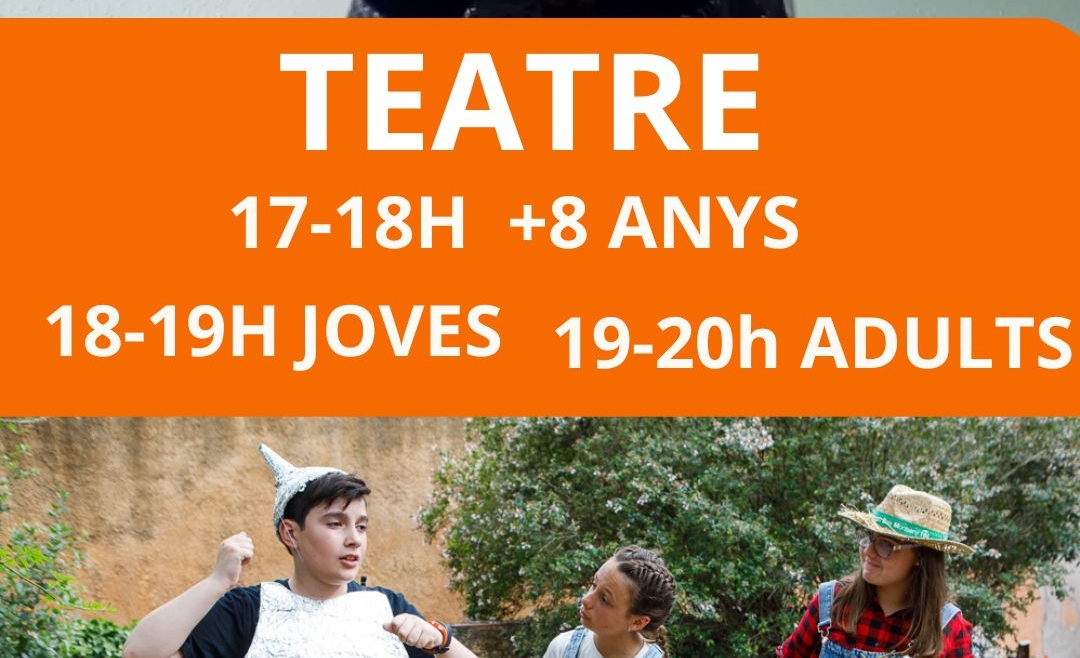 Teatre per a totes les edats a partir de 8 anys