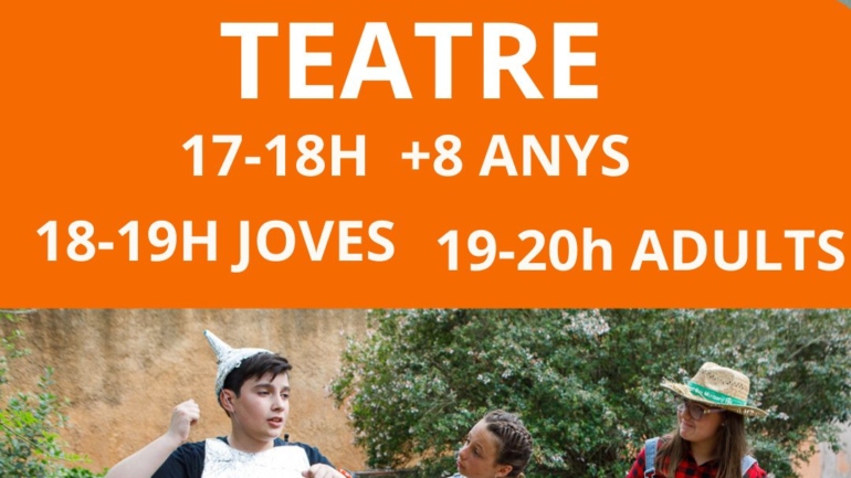 Teatre per a totes les edats a partir de 8 anys