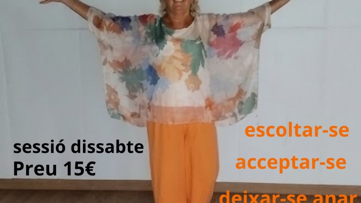 24 d’octubre de 10 a 12h DANSASER , dansa expressiva adults
